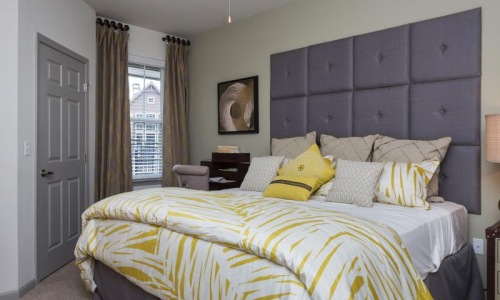 Generous bedroom offerings for everyone bedroom with queen bed