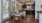 a kitchen with a dining table