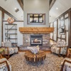 lounge in a bright room with ample seating